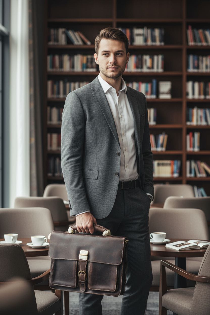 Premium Leather Shoulder Bag